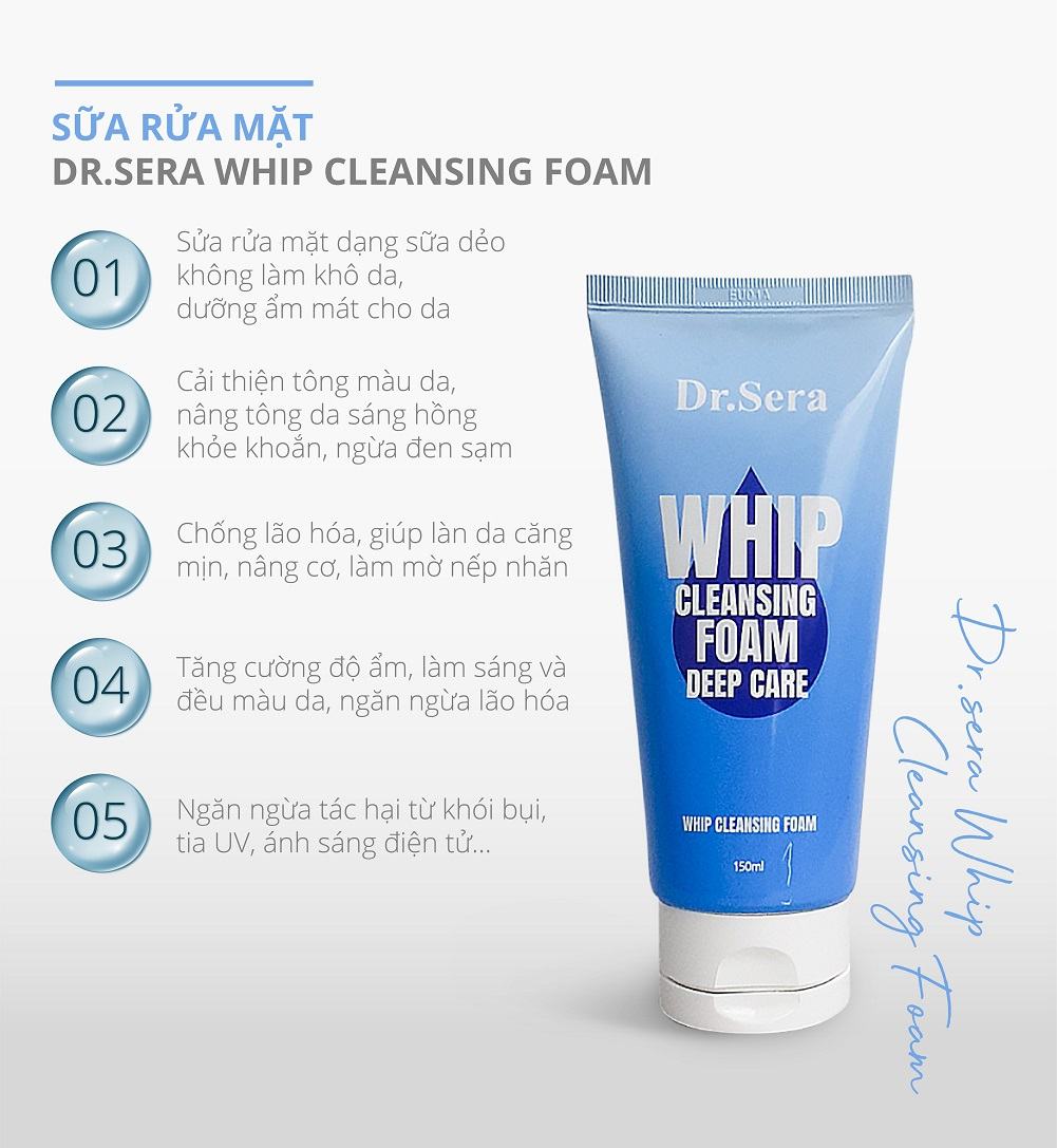 Dr.sera Whip Cleansing Foam 02