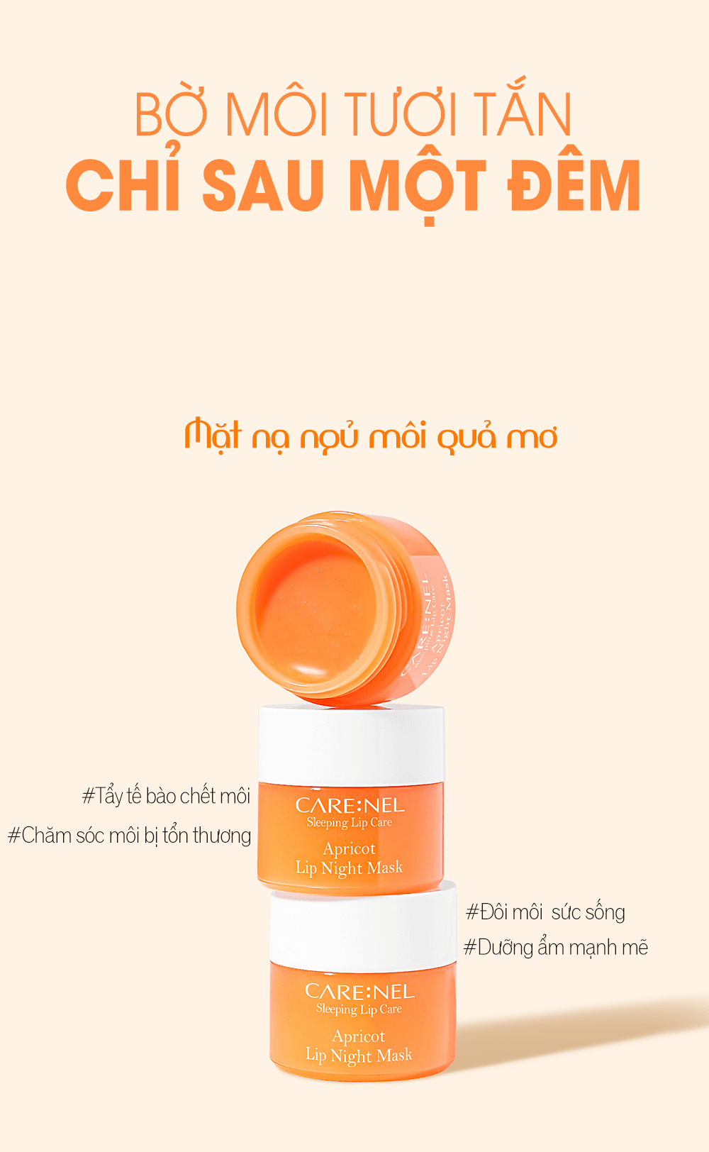 Apricot Lip Night Mask 5g Detail 1