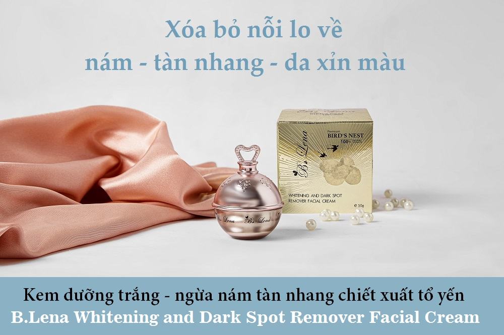 Kem Trang Da Blena Whitening Dark Spot Remover Cream Ngua Nam Tan Nhang Lao Hoa 23 (2)