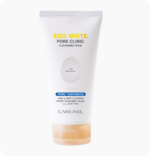 Sữa rửa mặt trứng làm dịu da nhạy cảm, rửa sạch sâu Carenel Egg White Pore Clinic Cleansing Foam 150ml