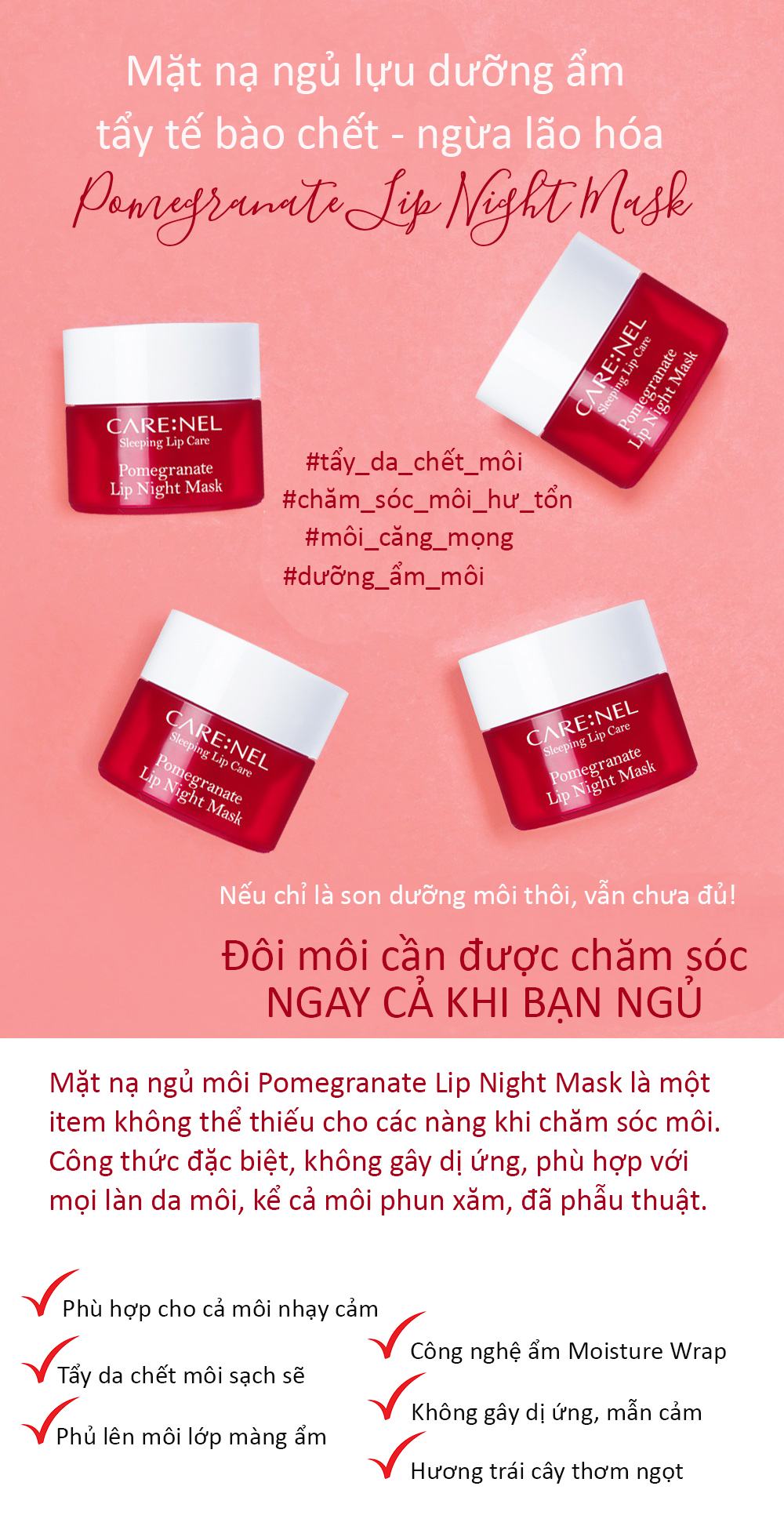 Mat Na Ngu Moi Luu Pomegranate Lip Night Mask (1)