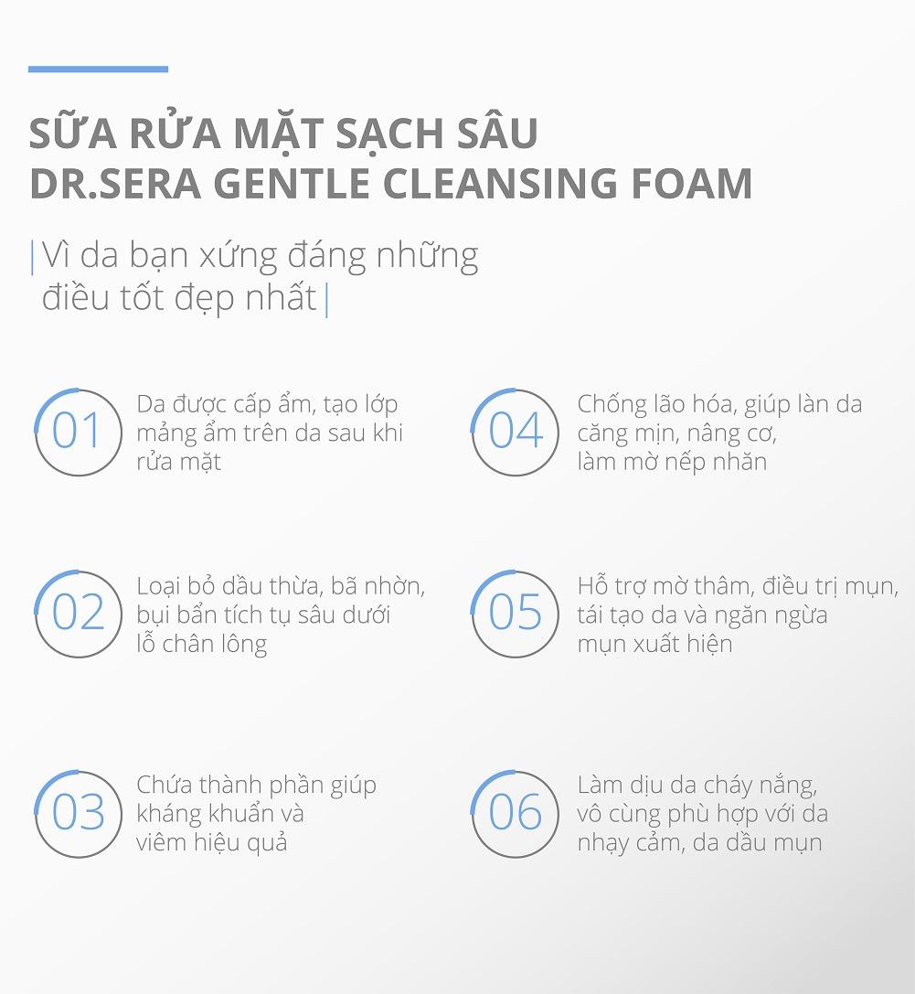 Dr.sera Gentle Cleansing Foam 03