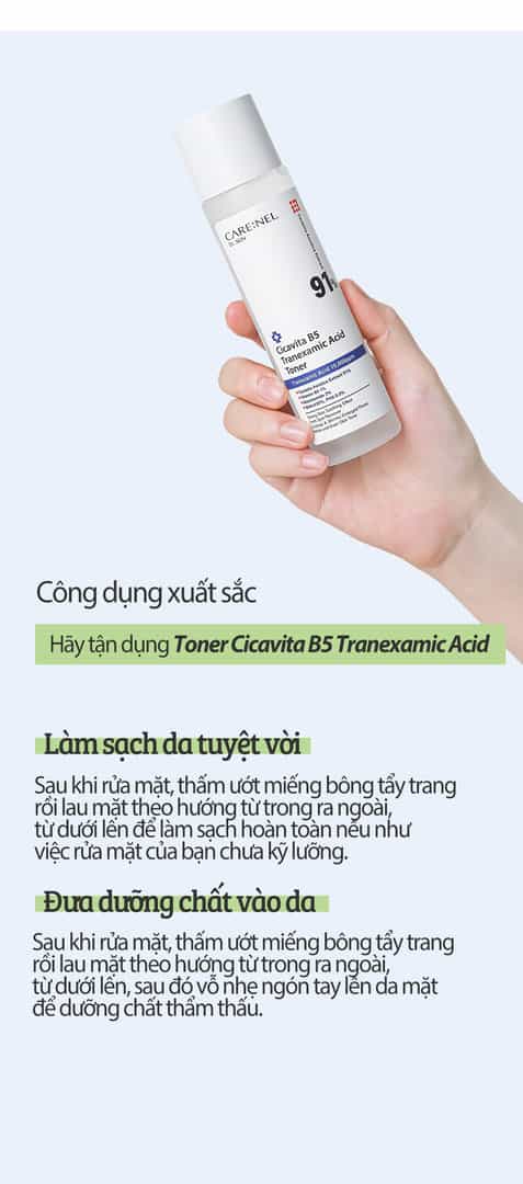 Toner Cicavita B5 Tranexamic Acid Carenel (15)